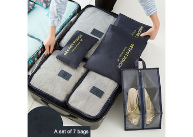 中国 パッキングの立方体のために折り畳み式新式のメッシュ生地旅行オルガナイザー袋 サプライヤー