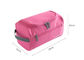 女性のためのポリエステル旅行洗面用品袋OEM/ODMサービス ピンク色 サプライヤー